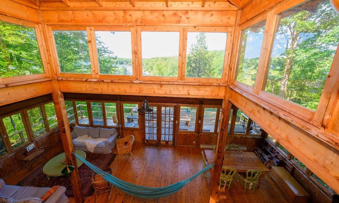 Frontenac Villa | Island Retreat: Hot Tub, BBball, pickleball, boats, in Fine Homebuilding mag