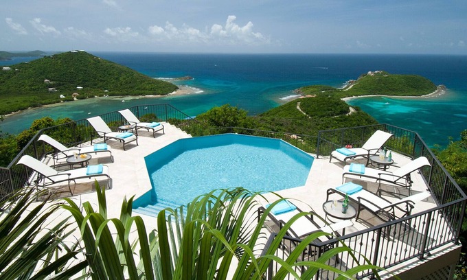 Point Rendezvous Villa | Island Rider: Luxury Villa with Amazing Views! Solar Heated Pool!