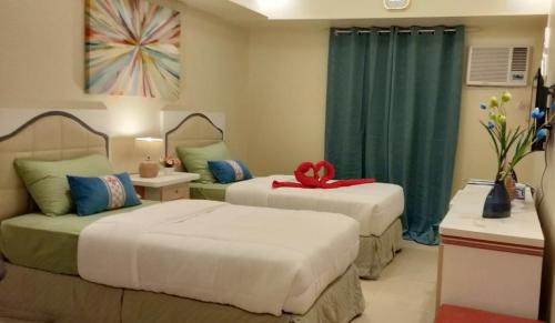 Lahug Apartment | IT PARK, Cebu City, Twin Beds Avida Riala - unlimited data fast internet up to 100mbps