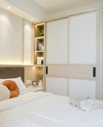 Pantai Indah Kapuk Apartment | Japandi Style One-Bedroom Apartment Gold Coast PIK