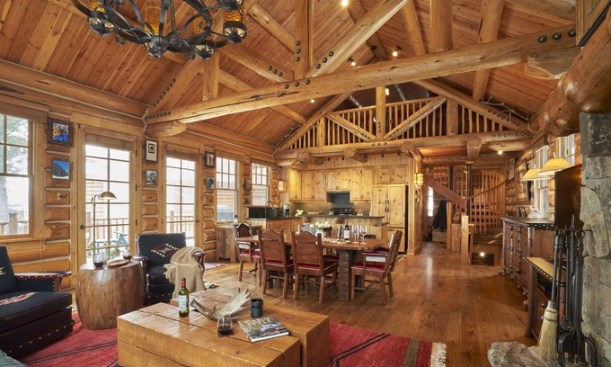 Teton Village Cabin | JHRL - Granite Ridge Cabin 7620 - Luxury Log Cabin, Mountain Views and Private Hot Tub