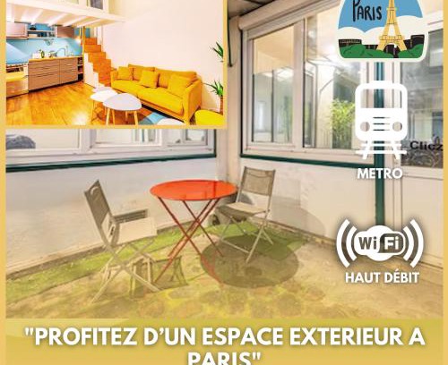 La Villette Apartment | Joli - Lovely studio Paris