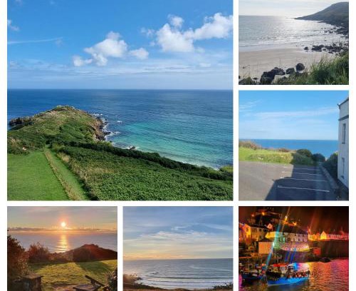 Coverack House | Journeys End with stunning Sea views from the Headland