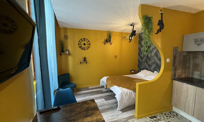 Romans-sur-Isere Apartment | JuNgLe ROOM