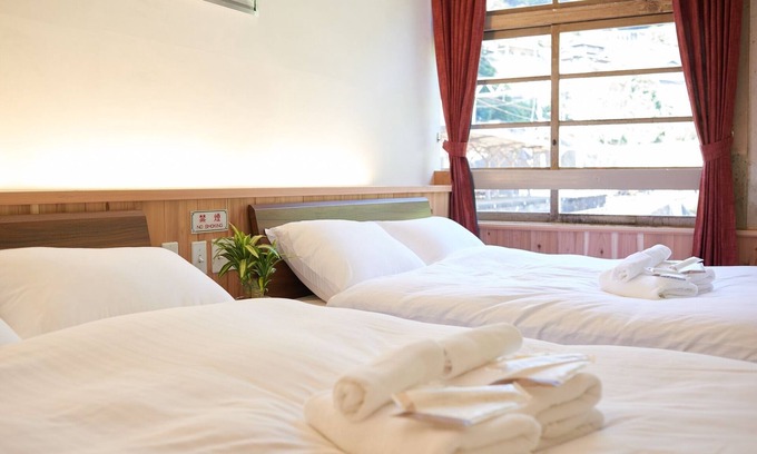 Kudoyama Hotel | Kansais first station hotel quadruple room A gu / Ito-gun Wakayama