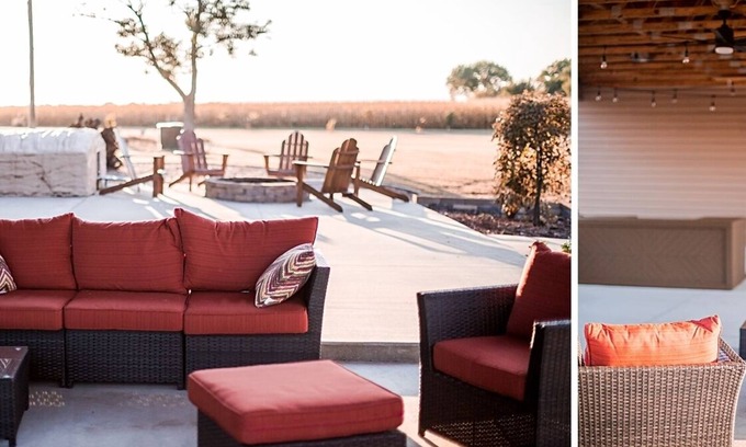 Great Bend House | Kansas Hunting Lodge: Perfect for Larger groups