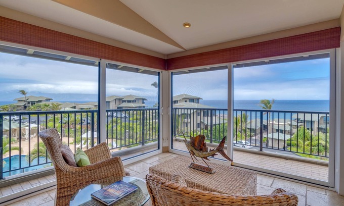 Napili Condo | Kapalua Bay Villa 33B3 ~ Luxury Ocean Views, Walking Distance to Beaches