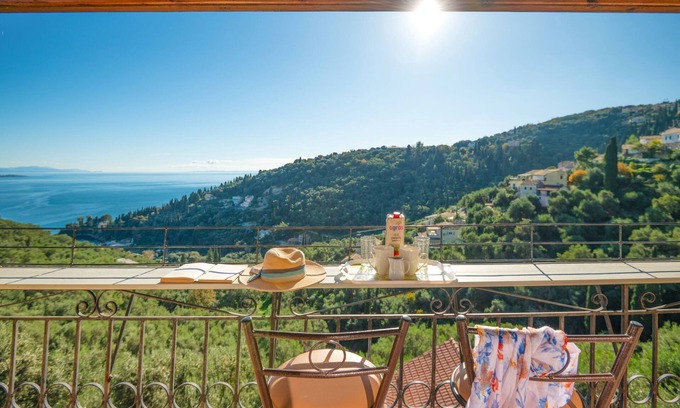 Gimari Apartment | Kati Sea View: Brand New! Amazing views, WiFi, Aircon