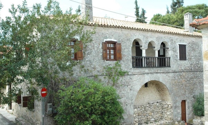 Afytos Villa | KATSANEIKO Stone built Mansion with Private POOL