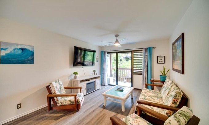 Nawiliwili Apartment | Kauai Vacation Rental Walk to Kalapaki Beach!