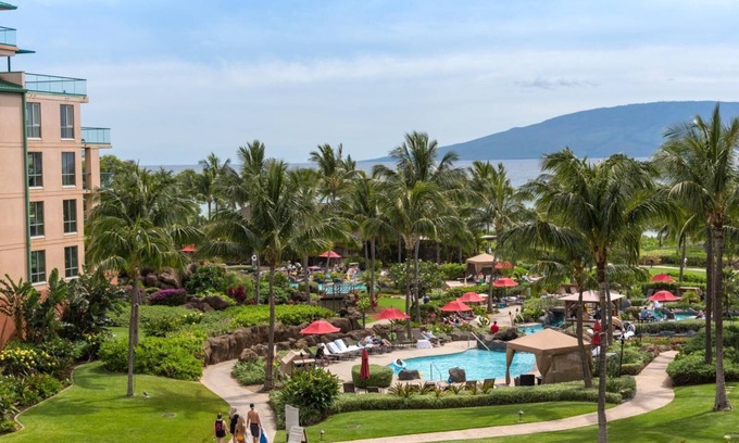 Honokowai Condo | KBM Resorts | Spacious 5-Bedroom Honua Kai Collection | Multi Unit Listing | Same Floor | Ocean Views + 2 Free Rental Cars! HKK-439/49