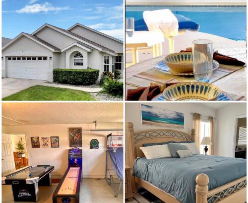Windsor Palms House | key 2 Indian Creek MODERN Pool Home with Game Room NEAR DISNEY