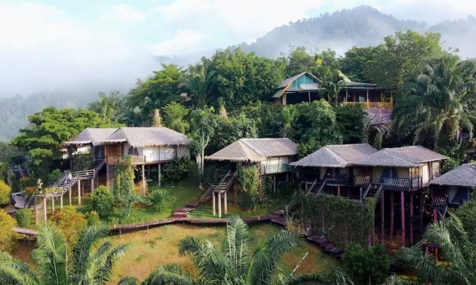 Khlong Sok Resort | Khaosok Boutique Camps - Exotic Top View Double 1/Breakfast included