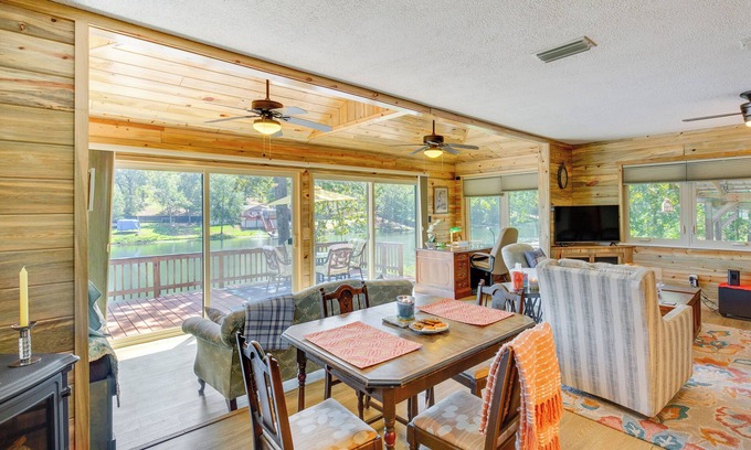 Kilgore Cottage | Kilgore Lakefront Home w/Private Dock & Pier!