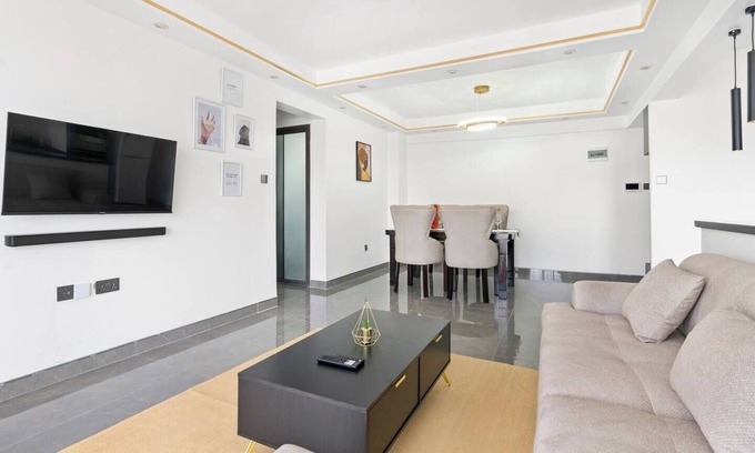 Kileleshwa Apartment | Kilimani 2BR Gem: City Views, Gym & Kids Area