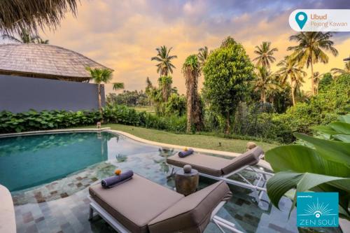 Pejeng Kawan Villa | Kizmet Fit - 2Bed Luxury Private Villa - Yoga Shala, CrossFit-Style Gym, 3Km to Central Ubud