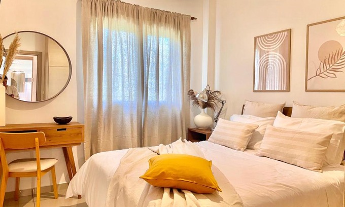 Nidri Apartment | KL SUITES LEFKADA - Feel At home NEW BOHO APARTMENT 400m from beach NIDRI TOWN CENTER