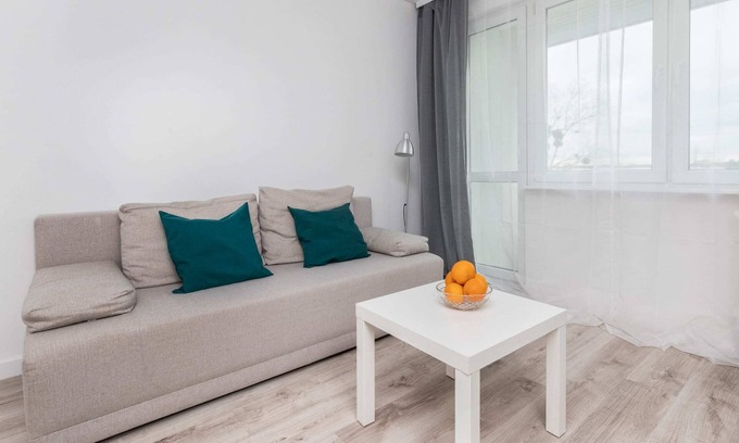 Przymorze Apartment | Kołobrzeska 58D | Przestronny Apartament | Wanna