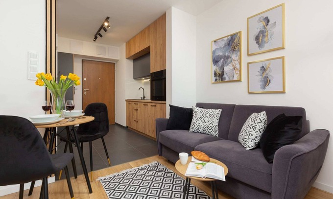 Praga Poludnie Apartment | Kokoryczki 5 | Elegant Studio | Parking
