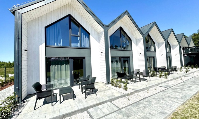 Grzybowo House | Komfortable Moderne Ferienhauser mit Klimaanlage Grzybowo bei Kołobrzeg