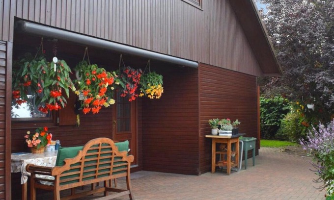 Rehden House | Kranich-Holzferienhaus 'Kleine Auszeit'