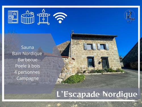 Grazac House | L'Escapade Nordique - Bain Nordique - Sauna - WIFI - 3 étoiles
