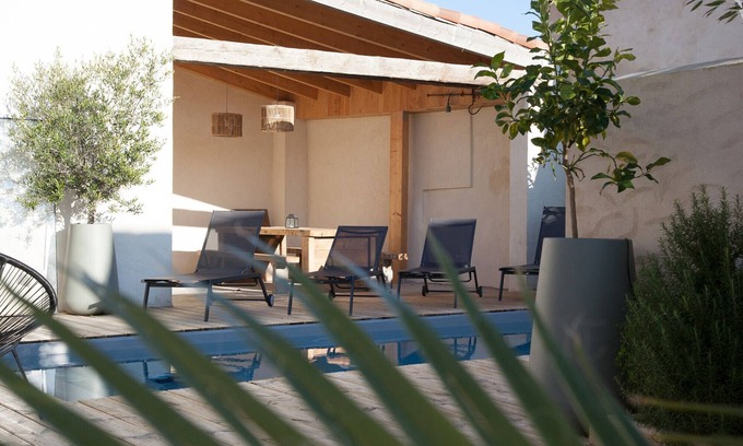 Dolus-d'Oleron House | L'Hirondelle et l'Instant, piscine privée