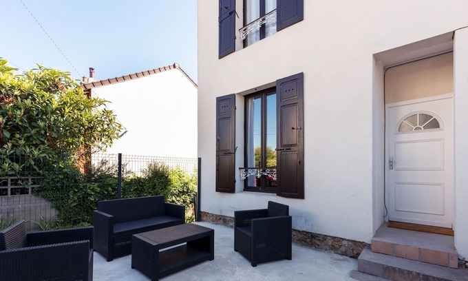 Argenteuil House | L'Olabel - Maison avec jardin proche Paris