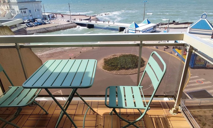 Wimereux Apartment | L'opaline, Studio Tout Équipé Face mer Avec son Parking Privatif!