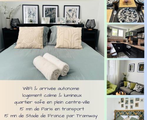 Epinay-sur-Seine Apartment | La Belle Escale d'Epinay aux portes de Paris