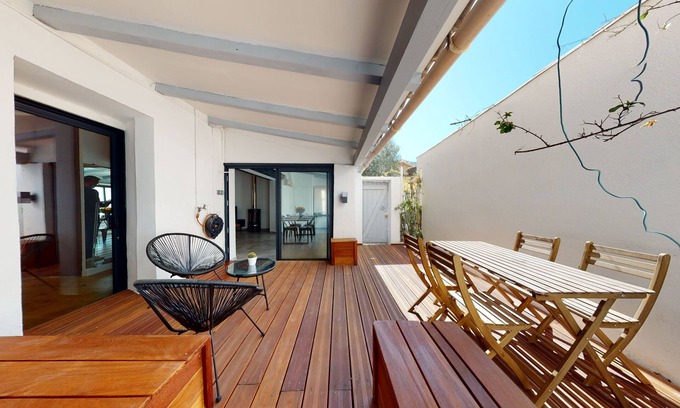 Montredon Apartment | La Bonne Brise - Superbe loft avec terrasse à 2 minutes de la plage