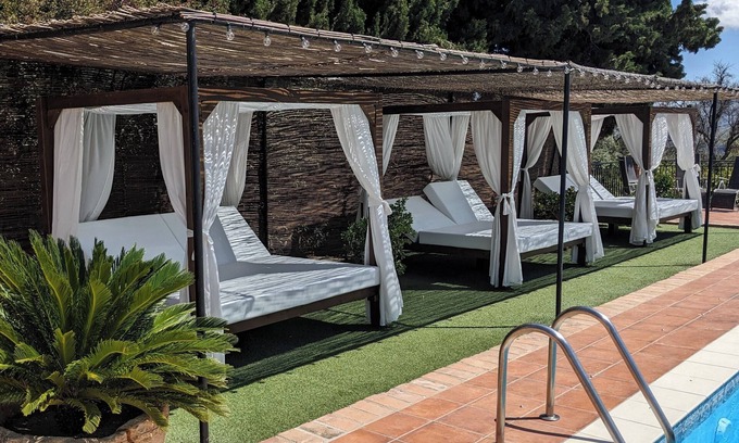 Murchas Apartment | La Cañota Suite King Room Adults Only, living room, bedroom, kitchen and bathroom