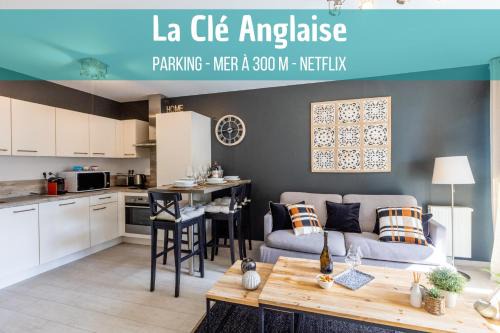 Wimereux Apartment | La Clé Anglaise - WIFI - PARKING - Balcon
