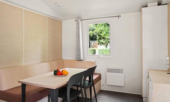 Berny Riviere House | La Croix du Vieux Pont campsite***** - Cozy 3-room mobile home for 5 people