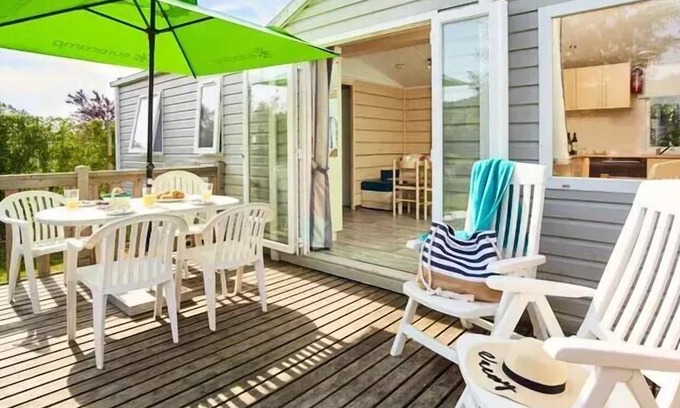 Berny Riviere House | La Croix du Vieux Pont campsite* - Mobile home Comfort XL 4 rooms 6 adults + 2 children