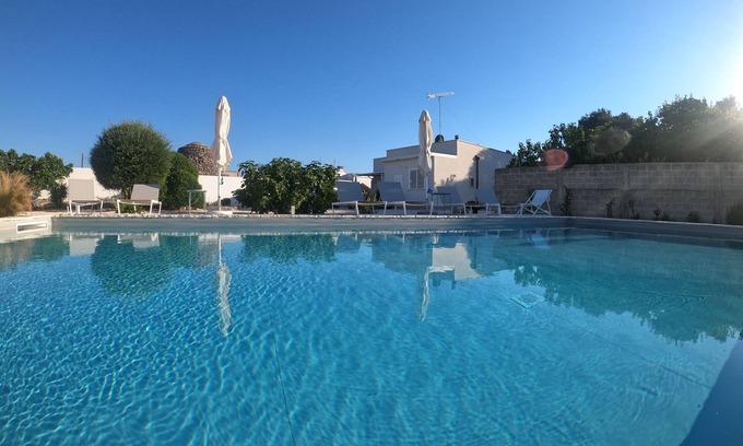 Manduria Villa | "La Janca" Villa with Pool - Dune House with garden 2 steps from the beach