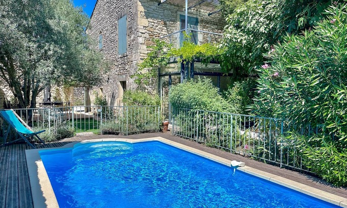 Grignan Ski Chalet | La Maison de village de Grignan, private pool