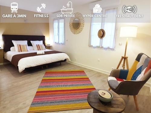 Les Mureaux Apartment | LA MARINA-Center-Parking-StationtoParis