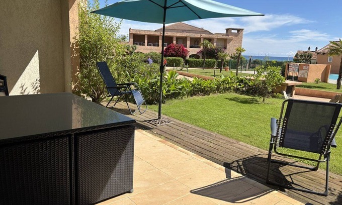 Solenzara Apartment | LA PALMERAIE 220 - classé 3*- SWIMMING POOL RESIDENCE