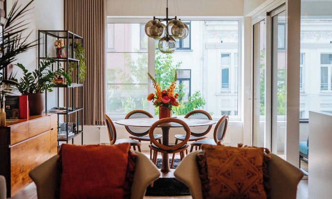 South Antwerp Apartment | La Petite Foret | Urban Design Flat in Antwerp’s Art District