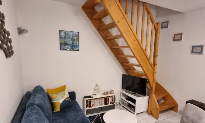 Saint-Gildas-de-Rhuys House | "La Pomme de mer" seaside gîte, all comforts, 5 minutes from the beach