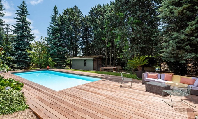 Saint-Didier-au-Mont-d'Or House | La Saulière - Family house with zen and trendy decoration