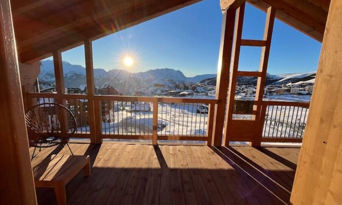 Bergers Apartment | La Terrasse de Lalpe d Huez