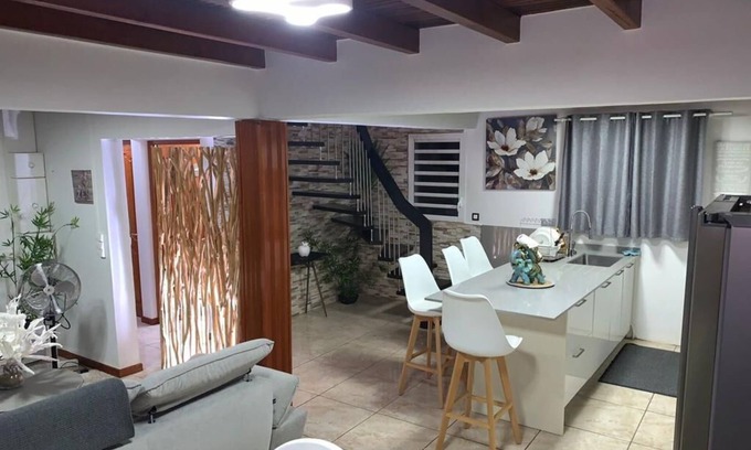 Pointe-Noire Villa | La villa du rocher