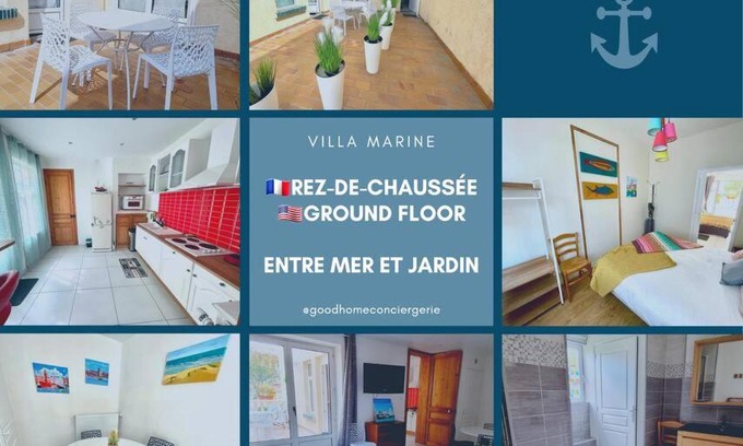 Coudekerque-Branche House | La Villa Marine*Familiale et Conviviale