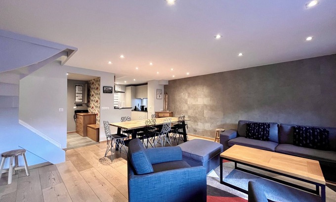 Meribel Centre Apartment | Lachat 15: nice 5 bedrooms apartment, at 300m from ski slopes Meribel Centre