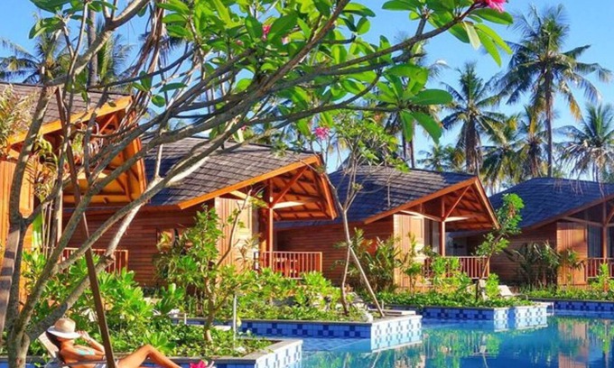 Mataram House | Lagoon House 1 BR in the beach area #Q2