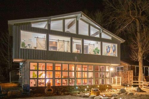 Twin Lakes House | Lake Cabin with King Bed, Foodie Kitchen, and Views