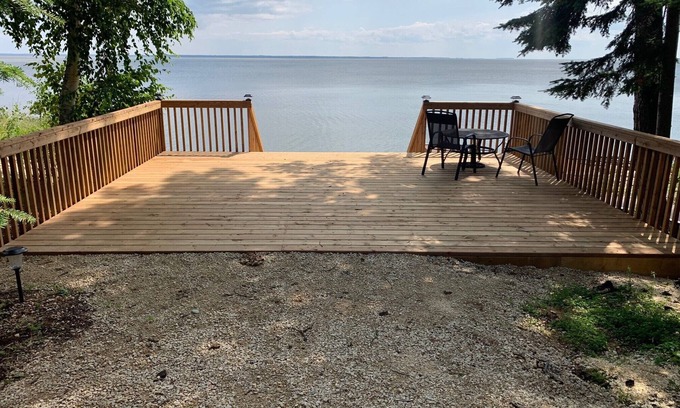 Hecla-Grindstone Provincial Park Cottage | Lakefront 3 bedroom A frame 4 season cottage in Grindstone Provincial Park