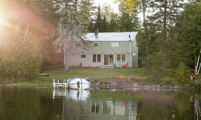 Stockholm House | Lakefront-4 Seasons - Northern Maine Lake House